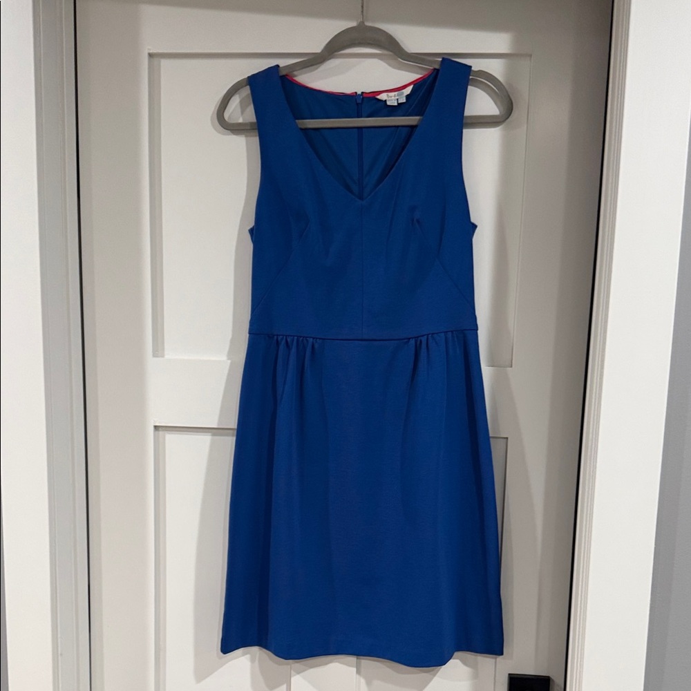 NWOT! Boden Royal Blue Sarah Ponte Dress - size US 8